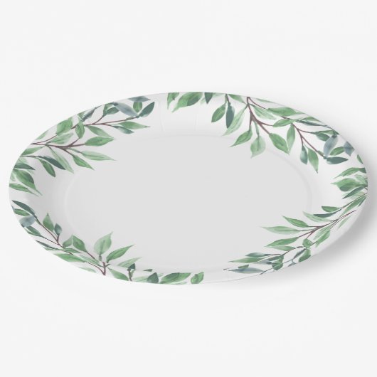 Lijst Woodland Papieren Bordje (Gekanteld)