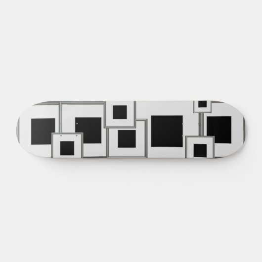 lijst zilver afbeelding skateboard (Horizontaal)
