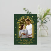 Lijst Zwangerschap Folie Briefkaart (Staand Voorkant)