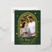 Lijst Zwangerschap Folie Briefkaart (Voorkant / Achterkant)