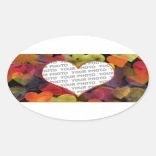 Lijsten 1 + foto ovale sticker