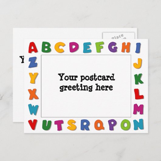 Lijsten Briefkaart (Voorkant / Achterkant)