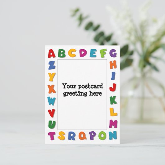 Lijsten Briefkaart (Staand voorkant)