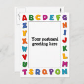 Lijsten Briefkaart (Voorkant / Achterkant)