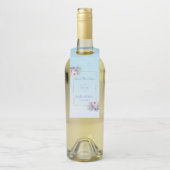 Lijsten en bloemen flessenhanger (Op fles)