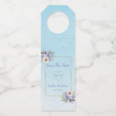 Lijsten en bloemen flessenhanger (Voorkant)