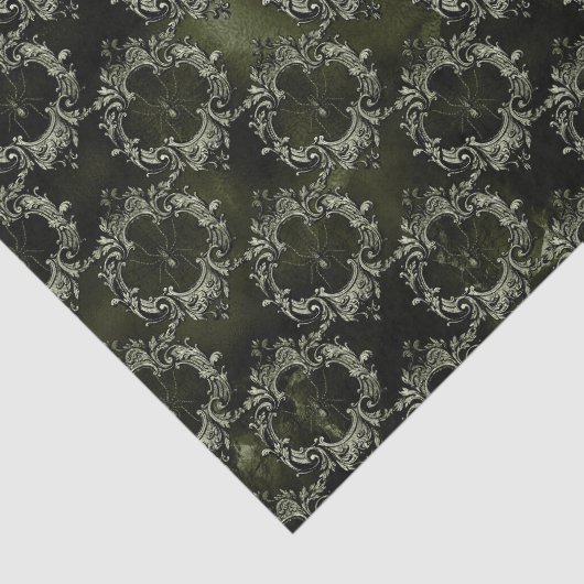  Lijsten en spinnen Tissuepapier (Detail)