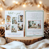  Lijsten Familie Foto Collage Kerst Kaart