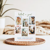  Lijsten Familie Foto Collage Kerst Kaart