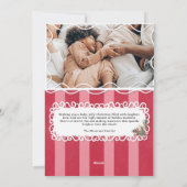   lijsten Kerstmis familie 5 foto's Feestdagenkaart (Achterkant)