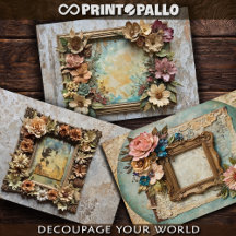 lijsten met bloemen en papier -