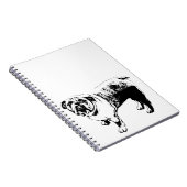 Lijsten Met een Gezellige Vriend Notitieboek (Rechterzijde)