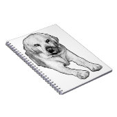 Lijsten met een Lab knipoog Notitieboek (Rechterzijde)