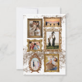   Lijsten - met familiegedicht Bedankkaart (Voorkant)