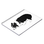 Lijsten met herder momentum notitieboek (Linkerzijde)
