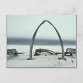 Lijsten van de beenderen van walvisbonen en de va briefkaart (Voorkant)