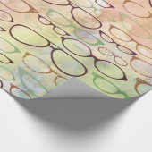 Lijsten van glas, verpakkingspapier cadeaupapier (Hoek)