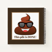 Lijsten van onzin om grappige notities te maken notitieboek (Achterkant)