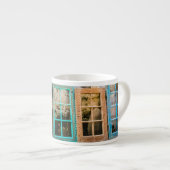 Lijsten voor kleurrijke vensters espresso kop (Voorkant rechts)