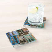 Lijsten voor kleurrijke vensters glazen onderzetter (Schuin)