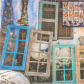 Lijsten voor kleurrijke vensters sticker (Voorkant)