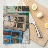 Lijsten voor kleurrijke vensters theedoek (Quarter Fold)