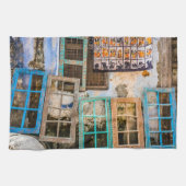 Lijsten voor kleurrijke vensters theedoek (Horizontaal)