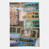 Lijsten voor kleurrijke vensters theedoek (Verticaal)