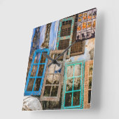 Lijsten voor kleurrijke vensters vierkante klok (Hoek)