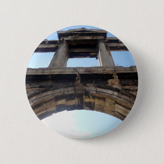 lijsterboog ronde button 5,7 cm (Voorkant)