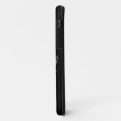 Lijstergriet tegen een donkere achtergrond Case-Mate iPhone case (Achterkant/links)