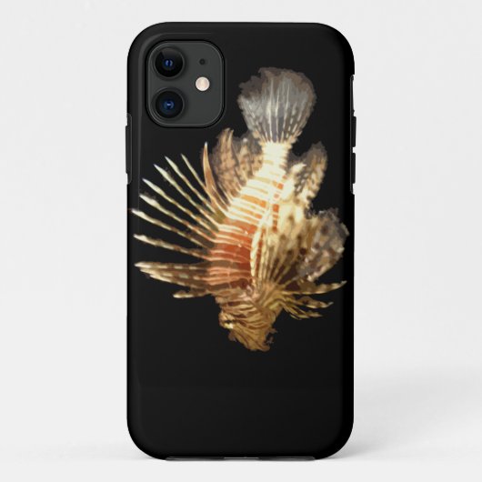 Lijstergriet tegen een donkere achtergrond Case-Mate iPhone case (Achterkant)