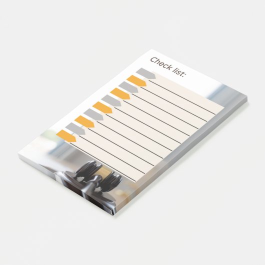 LIJSTWET CONTROLEREN POST-IT® NOTES (Schuin)