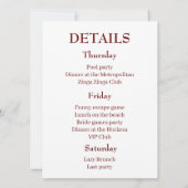 Lik aan het zout, neem een grappig vrijgezellenwee kaart (Achterkant)