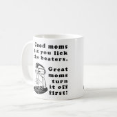Lik De Beaters Grappige Moeder Moeder Mok (Voorkant links)