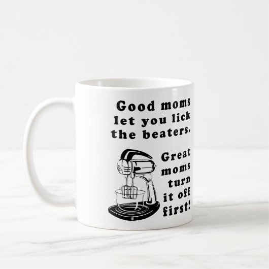 Lik De Beaters Grappige Moeder Moeder Mok (Links)