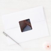 LIK HET VUIL VAN MIJN VOETEN VIERKANTE STICKER (Envelop)