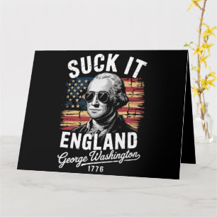 Lik Me Engeland 4 juli George Washington 1776 Kaart