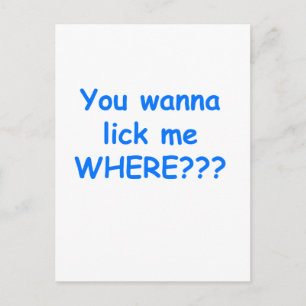 lik me waar blauw briefkaart