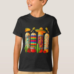 Lik Zout Slok Tequila Cinco Mayo Drinken Mexicaans T-shirt