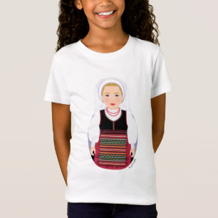 Lika Matryoshka Girls Baby Doll (Fit) T-Shirt