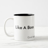 Like A Boss Tweekleurige Koffiemok (Links)