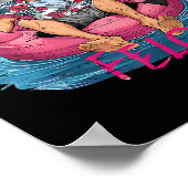 Like A Felon Summer 2024 Grappig President Trump 2 Poster (Hoek)