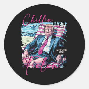 Like a Felon Summer 2024 - Neem Amerika terug naar Ronde Sticker