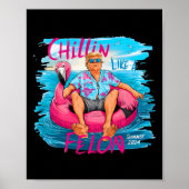 Like a Felon Trump voor President 2024 1 Poster (Voorkant)