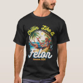 Like a felon zomer Trump 2024 T-shirt (Voorkant)
