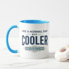 Like a Normal Dad mok | Gepersonaliseerde Namen 