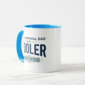 Like a Normal Dad mok | Gepersonaliseerde Namen (Voorkant links)