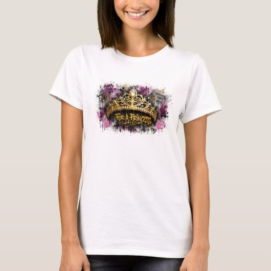 Like a Princess T-shirt (Voorkant)