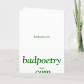 Like a Tree - De Kaart van de verjaardag (Achterkant)